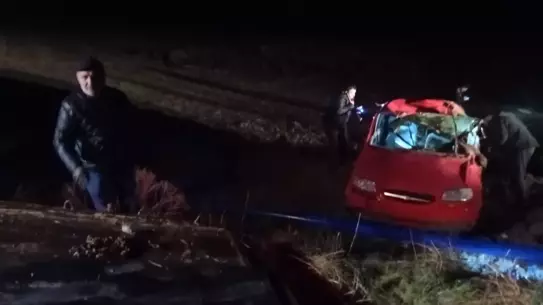 Kaza sonrası araç görüntüsü