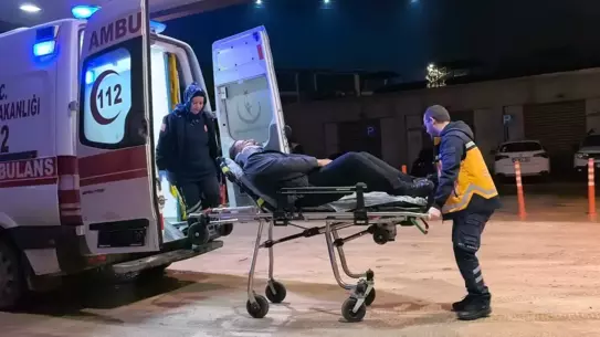 Kaza sonrası hasarlı otomobil