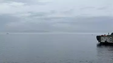 Sisin etkisi altındaki Çanakkale Boğazı