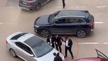 Saldırı anını gösteren cep telefonu görüntüsü