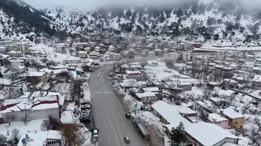 Sertavul Yaylası'nda kış fotoğrafı