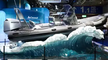 Michelin Şanghay yeni fabrikanın dış görünüşü