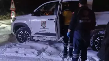 Yaralı kadının kurtarılması