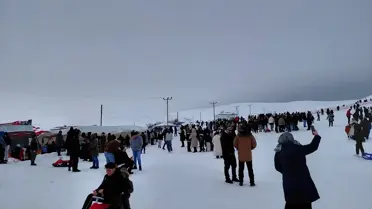 Kayak yarışları sırasında çekilen fotoğraf