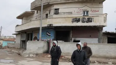 Deyr Hafir'de Suriye ordusunun müdahalesi sonrası çekilmiş fotoğraf