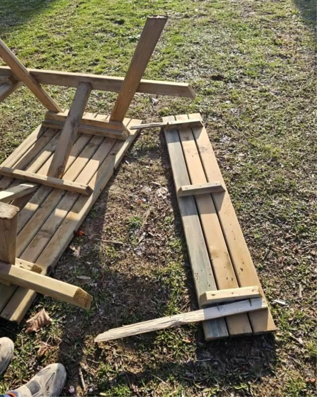 Bilecik Söğüt’te Park Banklarına Yönelik Vandalizm Olayı