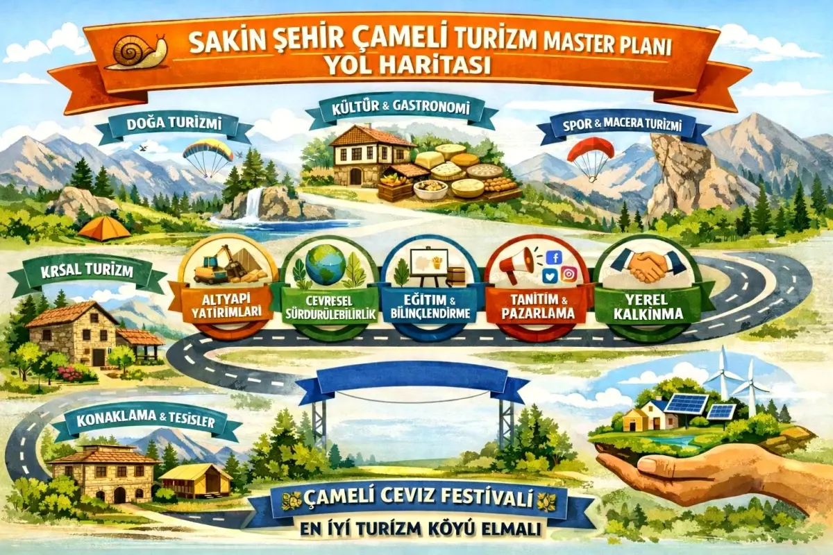Denizli Çameli'nin 2026‑2030 Turizm Master Planı Ayrıntıları Açıklandı