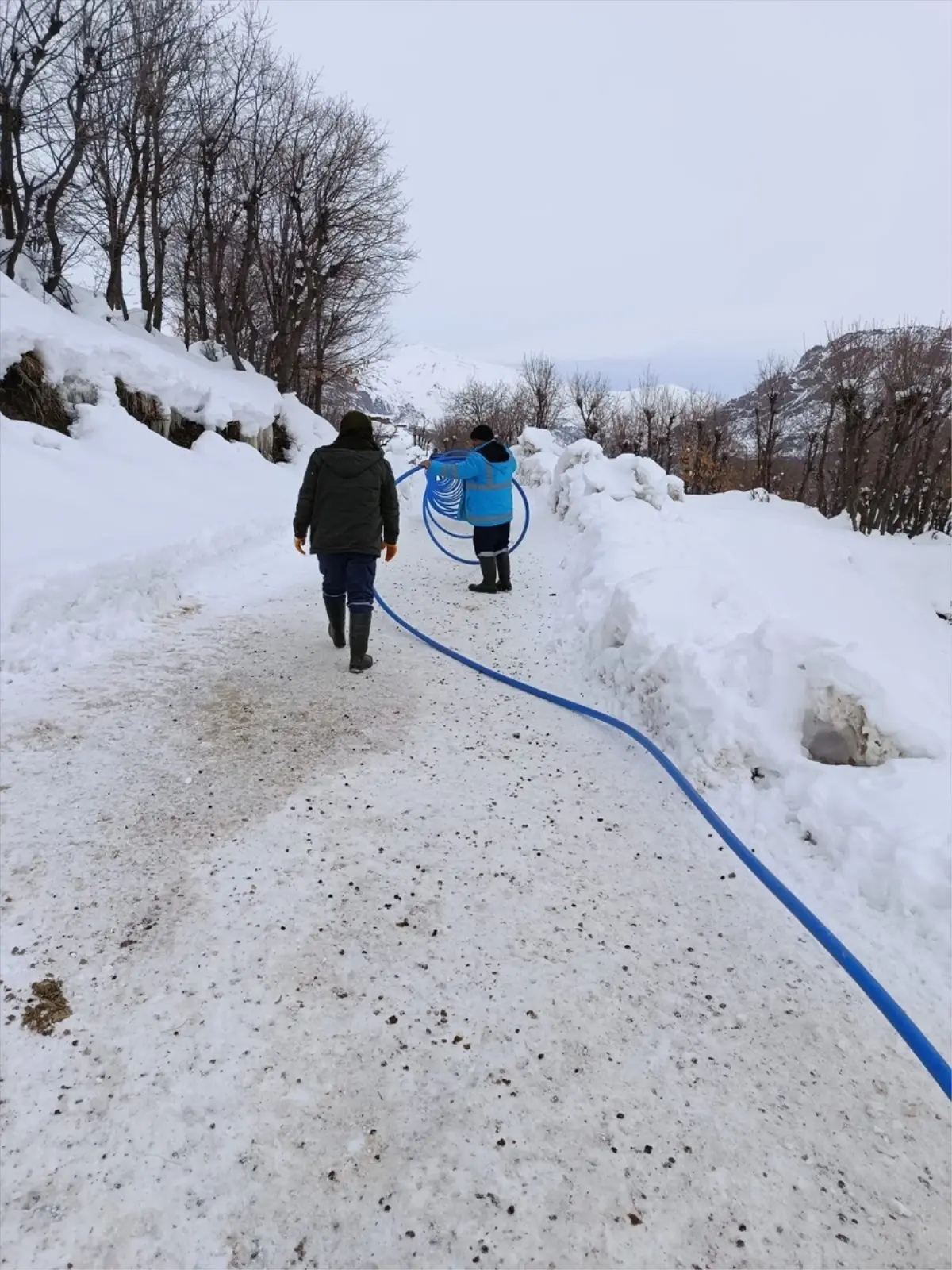 VASKİ, Zorlu Koşullarda Çatak’taki Su Krizini Çözdü
