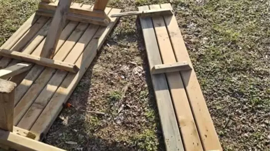 Zarar görmüş banka detay görüntüsü