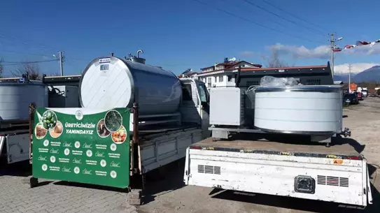 Muğla Büyükşehir Belediyesi'nden Süt Üreticilerine Soğutma ve Jeneratör Desteği