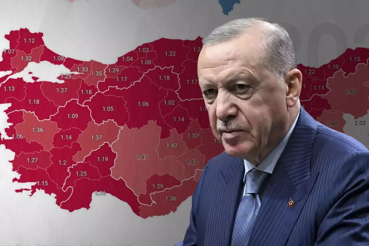 Türkiye’nin Doğurganlık Oranı 2009’dan 2025’e %35 Azaldı: Erdoğan ‘Varoluşsal Tehdit’ Uyardı