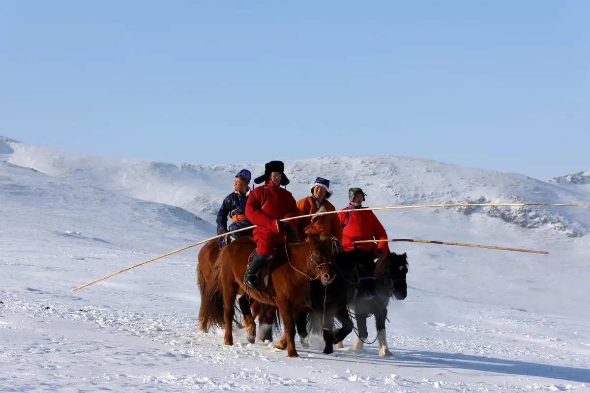 Moğolistan’da Karla Kaplı Arazi ve Dzud Uyarısı: %90 Bölge Aşırı Kış Şartlarıyla Karşı Karşıya