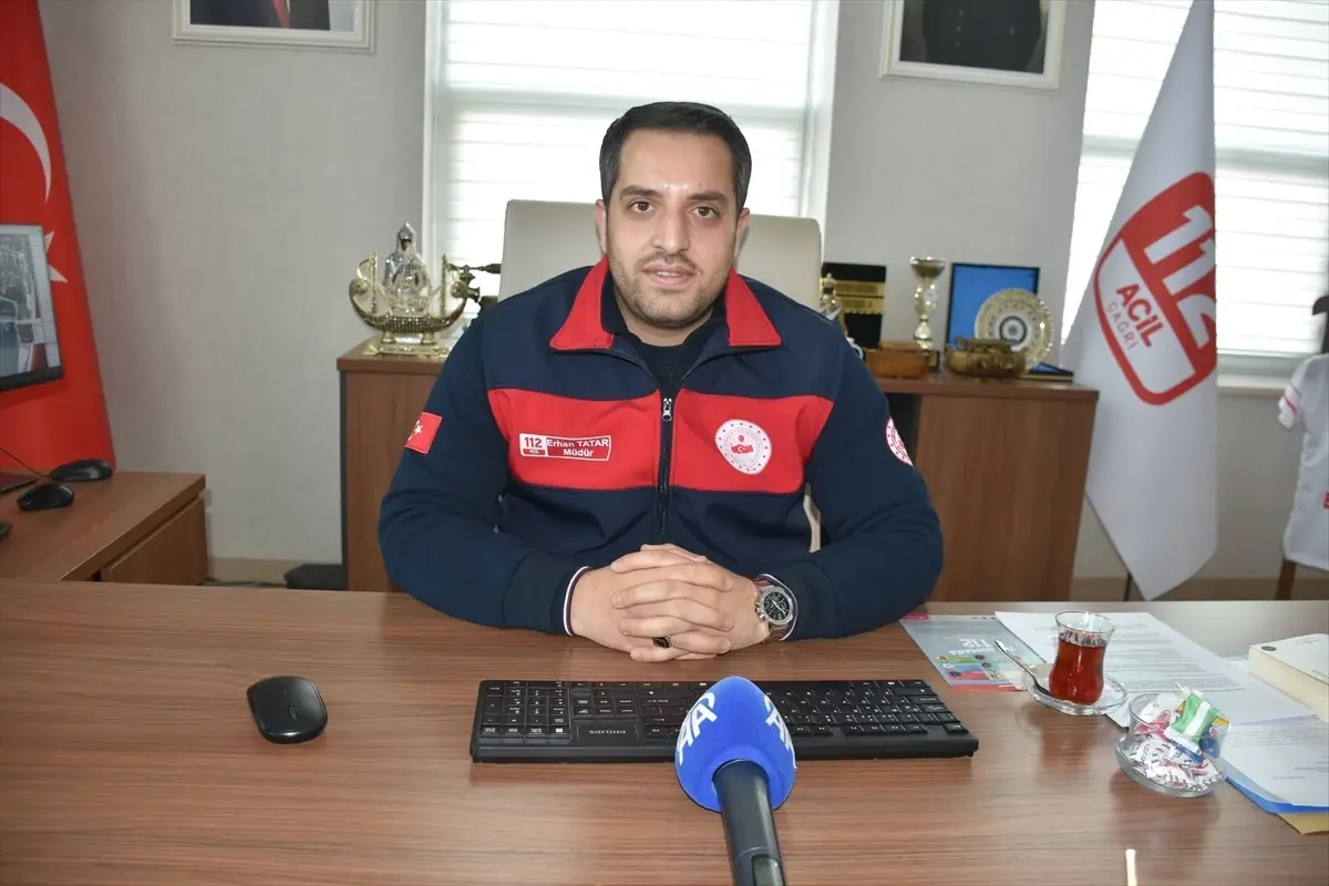 Şırnak Acil Çağrı Merkezi Müdürü Erhan Tatar, AA’nın Yılın Kareleri Oylamasında Yer Aldı