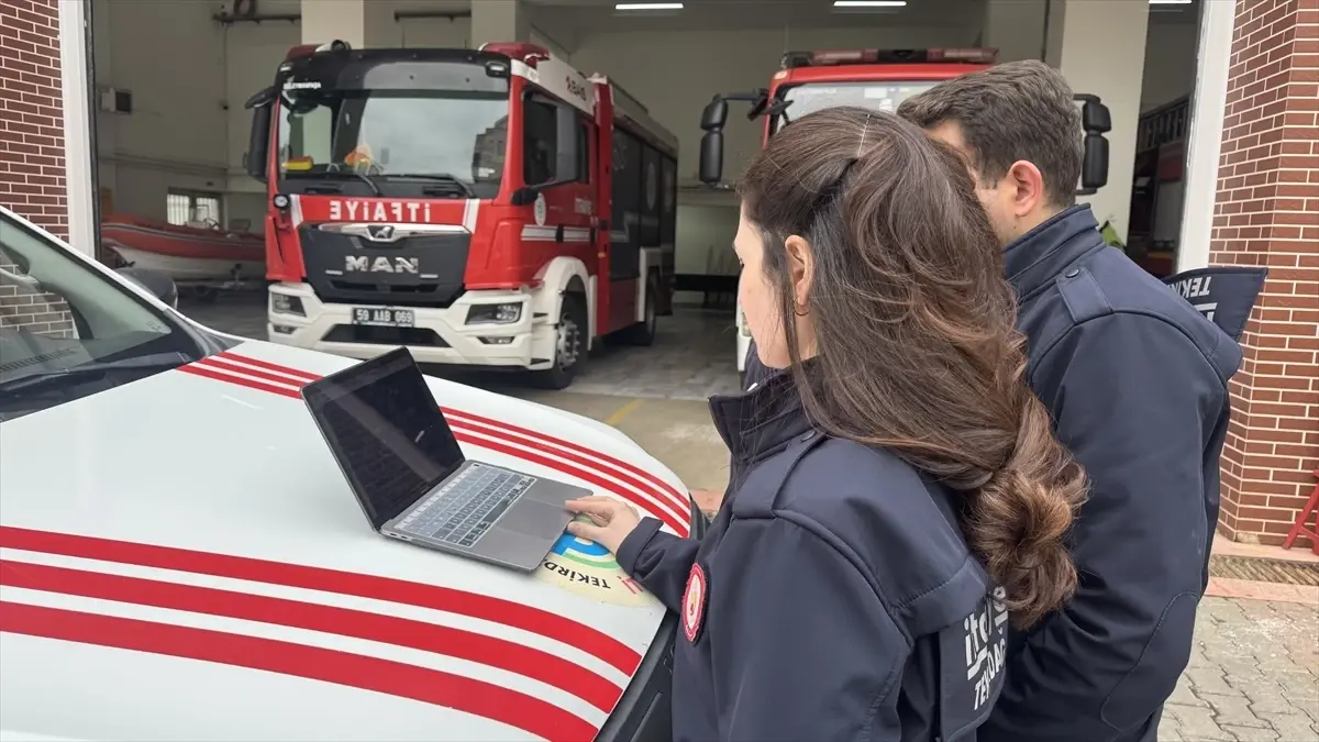 Tekirdağ İtfaiyesi’nden Yılın Kareleri Yarışması Sonuçları Açıklandı