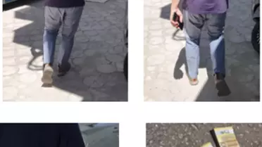 Rüşvet operasyonu sırasında çekilen fotoğraf