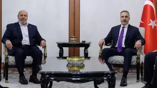 Görüşme sırasında çekilmiş fotoğraf