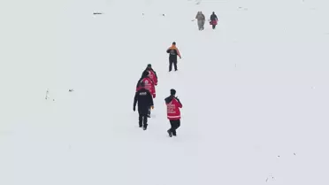 Arama çalışması sırasında çekilmiş fotoğraf