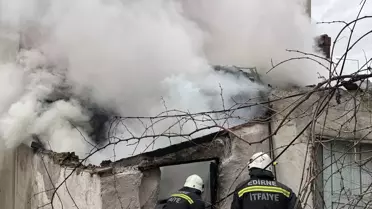 Yangın sonrası depodaki durum