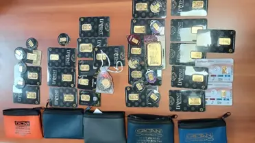 Altın dolu çanta fotoğrafı