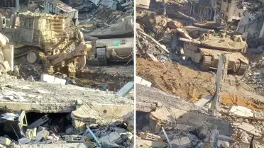 Gazze’de bulunan esirin cenazesi