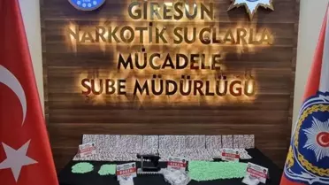 Operasyonda ele geçirilen uyuşturucu maddeler