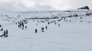 Aladağ Kayak Merkezi'nde kayak pistleri
