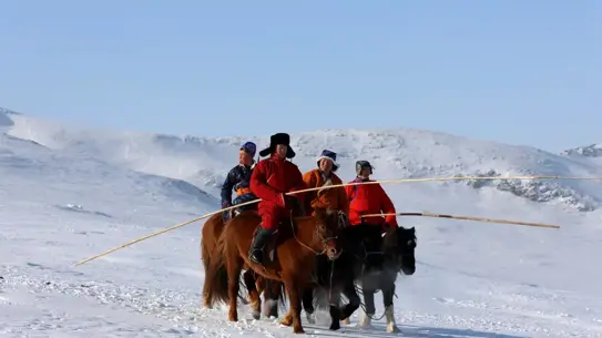 Moğolistan’da Karla Kaplı Arazi ve Dzud Uyarısı: %90 Bölge Aşırı Kış Şartlarıyla Karşı Karşıya