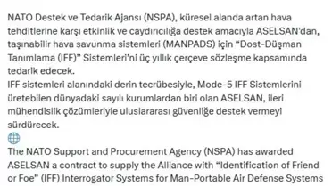 ASELSAN IFF sistemi görseli