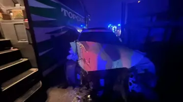 Kazada hasar gören araçlar