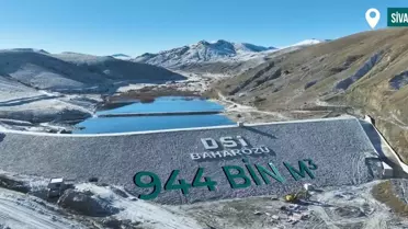 Sivas’ta Ulaş Baharözü Barajı’na 160 Milyon TL’lik Su Tutma Projesi Başladı
