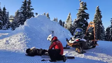 Uludağ JAK ekipleri müdahale sahası