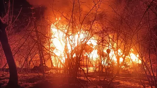 Ordu’da yangın sonrası ağaçta asılı bulunan beden