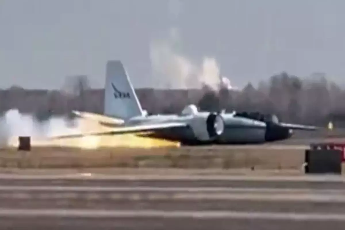 NASA'nın Araştırma Uçağı Yangın Sonrası Güvenli Şekilde İniş Yaptı