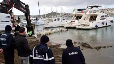 Bodrum’da Gümbet Koyu’nda Kıyı Temizliği ve İzinli İskele Düzenlemesi Başladı