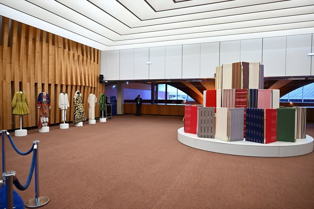 Avrupa Konseyi'nde Türkiye'nin Dokuma Mirası Sergisi Açıldı