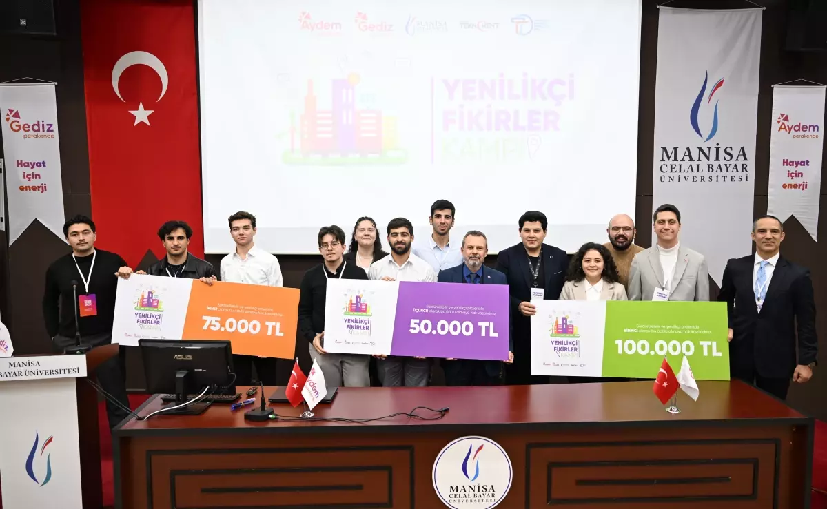 Aydem Enerji'nin Yenilikçi Fikirler Kampı 2023'te Üniversite Öğrencileri Projeleri Ödüllendi