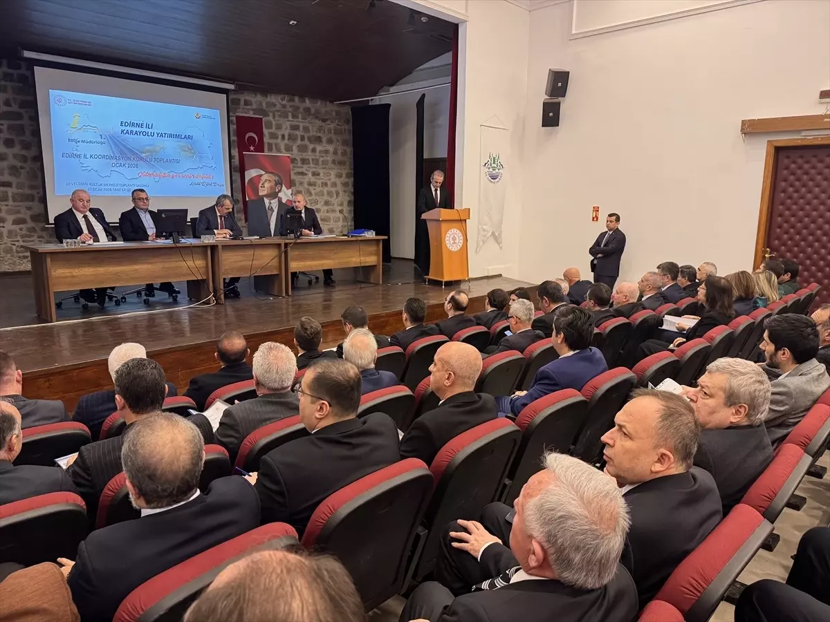 Edirne'de 2025 Yatırım Toplantısı: 386 Proje Hızla Hayata Geçiyor