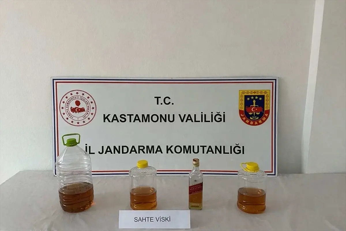 Kastamonu’da Gerçekleştirilen Sahte İçki ve Kaçak Sigara Operasyonu