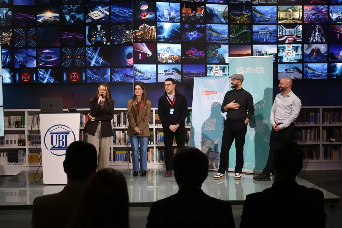 Priştine'de TRT ve YEE İşbirliğiyle Gençlere Mobil Gazetecilik Eğitimi Verildi