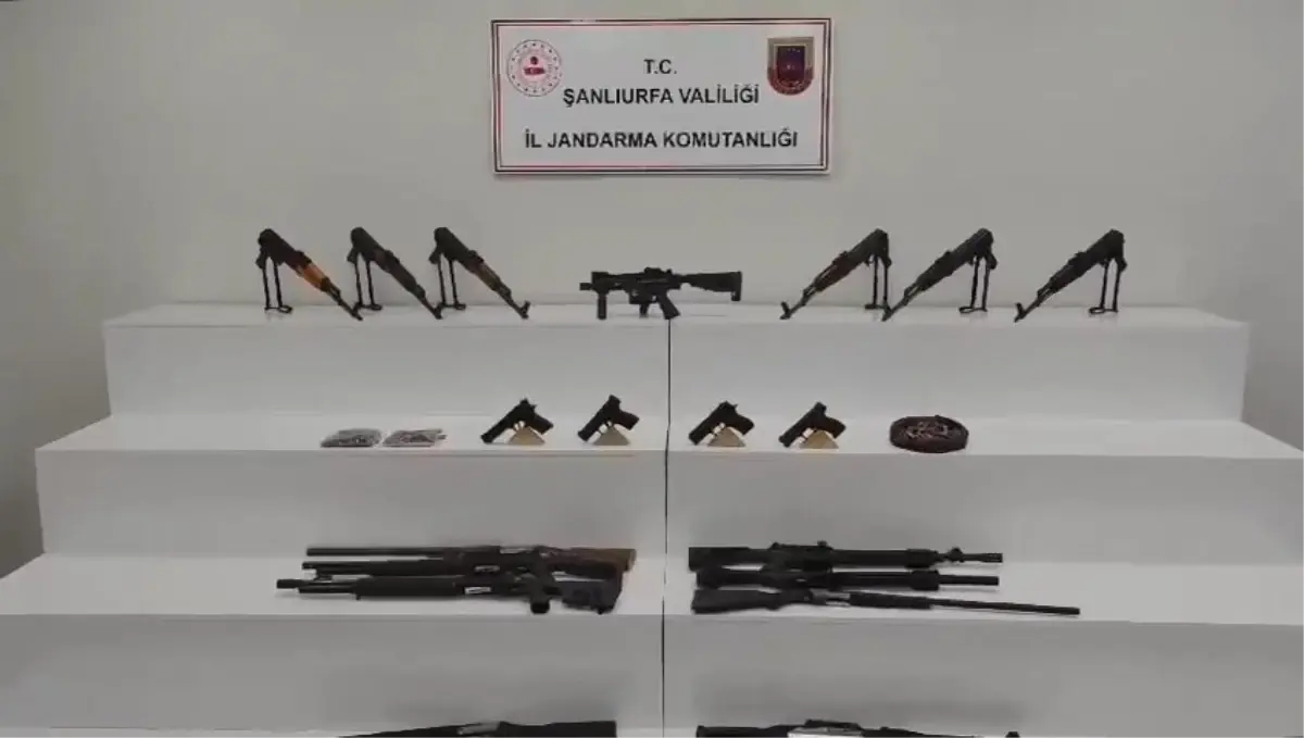 Viranşehir'de Jandarma Operasyonu: 6 Tüfek ve Mühimmat Ele Geçirildi, 7 Şahıs Gözaltına Alındı