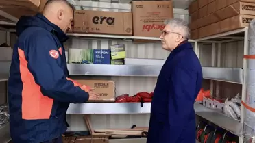 AFAD Bingöl ofisinde hazırlık çalışmaları