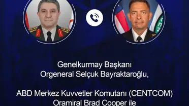 Genelkurmay Başkanları Görüşmesinden Görüntü