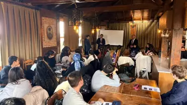 LGS kampı sırasında yapılan deneme sınavı