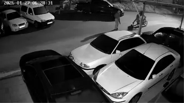 Saldırganların kameralı görüntüsü