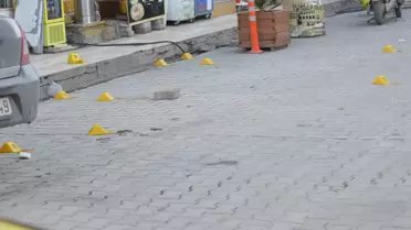 Olay yerindeki polis ekipleri