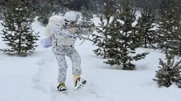 Sarıkamış'ta askeri kayakçılık eğitimi anı