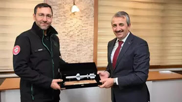 Ziyaret sırasında çekilmiş fotoğraf