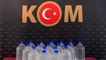 Yerköy'de 100 Litre Kaçak Alkol Ele Geçirildi