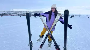 Van'da Abalı Kayak Merkezi Hafta İçi Yoğun İlgi Görüyor