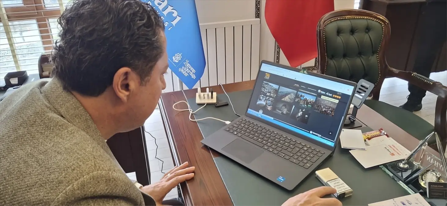 Beypazarı Belediye Başkanı Özer Kasap, AA’nın Yılın Kareleri Oylamasına Katıldı